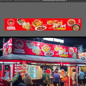 jasa desain booth/branding
